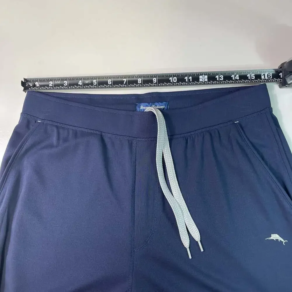 Tommy Bahama Mens Navy Blue Essential Lounge Jogger Pants